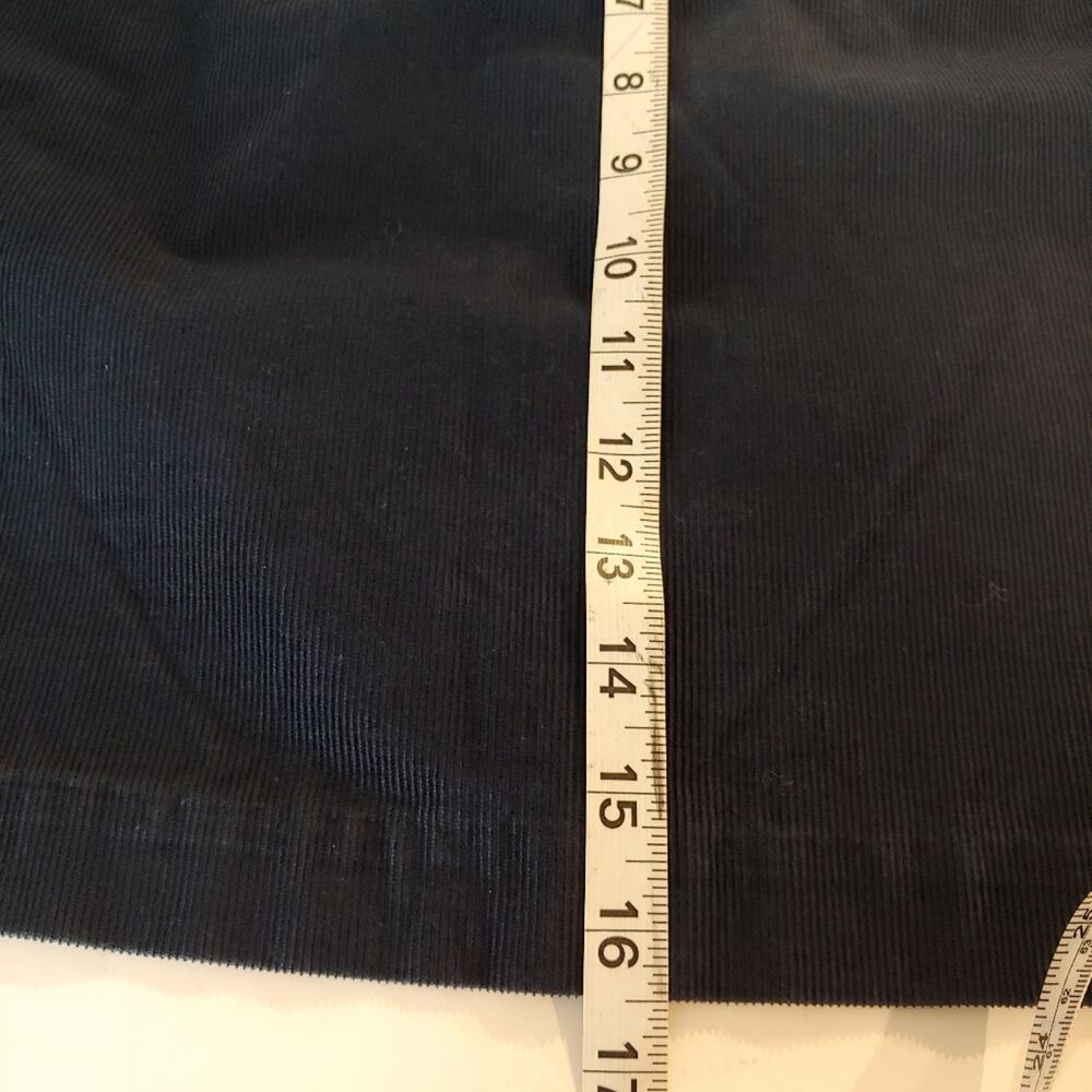Vineyard Vines Corduroy Button Skirt, Navy, 4 - Picture 2 of 8